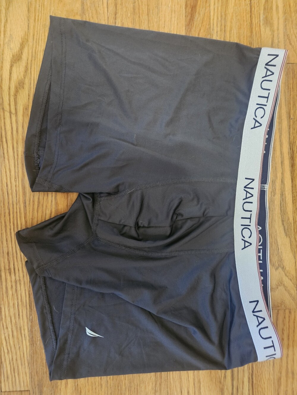Nautica Underwear Black Performance Boxer Briefs Size XL